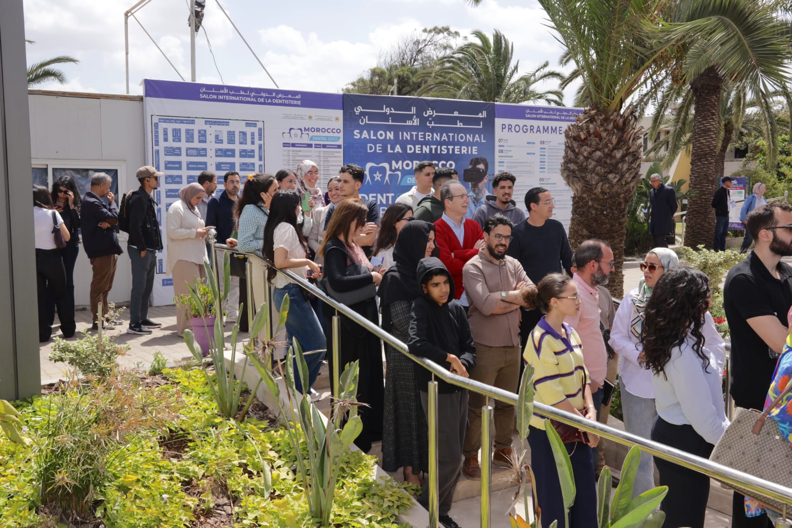 Les visiteurs réunis au Dental Expo